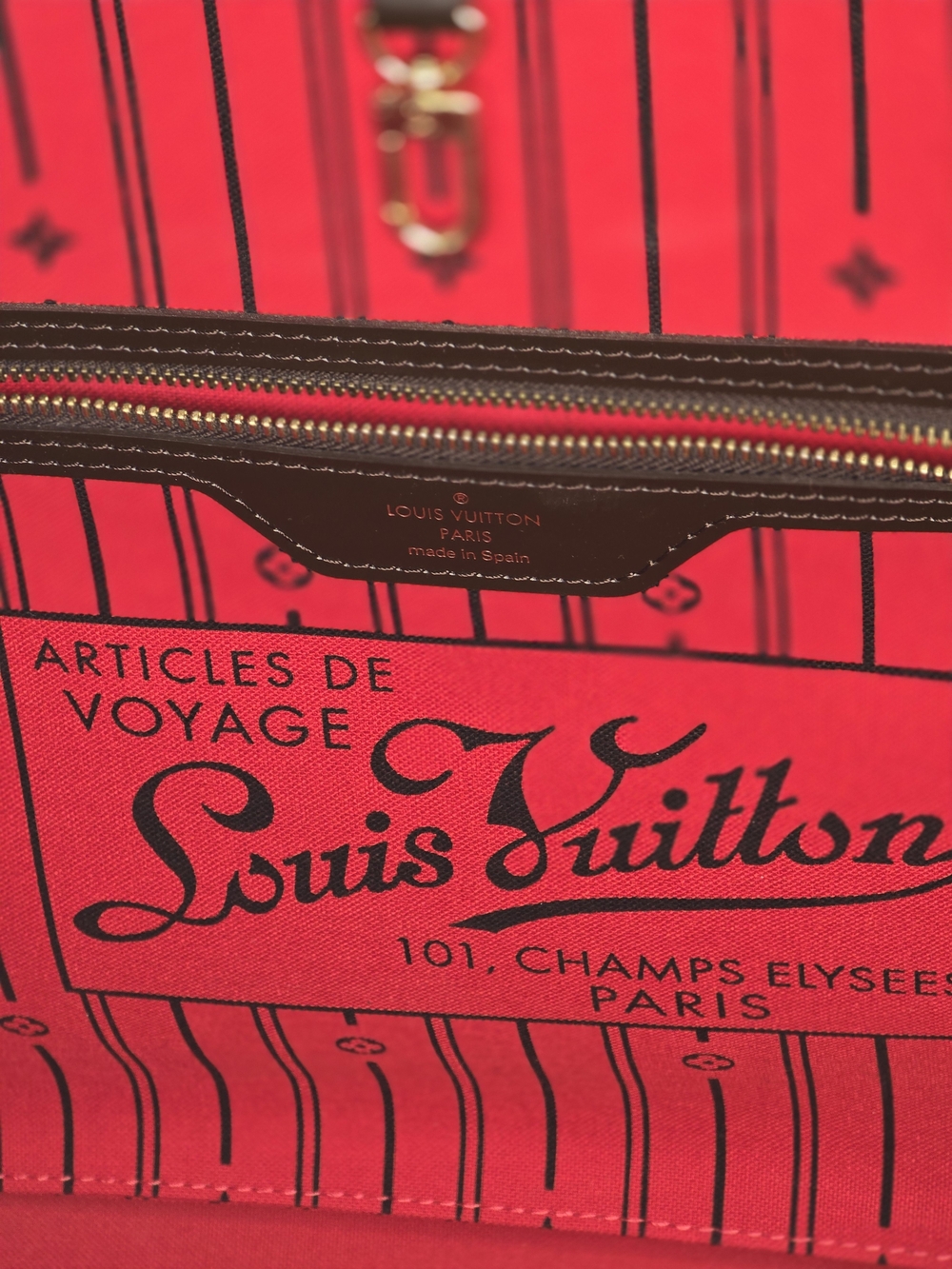 Louis Vuitton Damier Ebene MM Neverfull - Picture 6 of 8